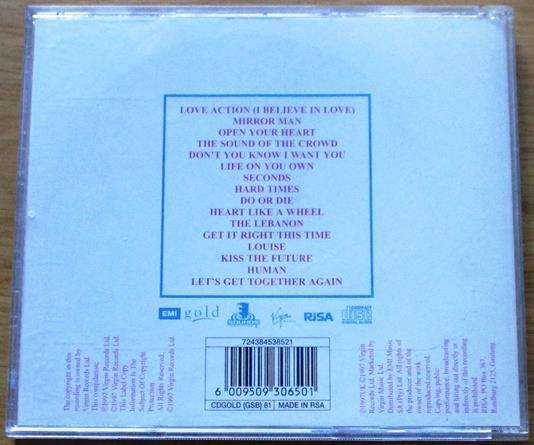 THE HUMAN LEAGUE The Best of CD [Gx12]
