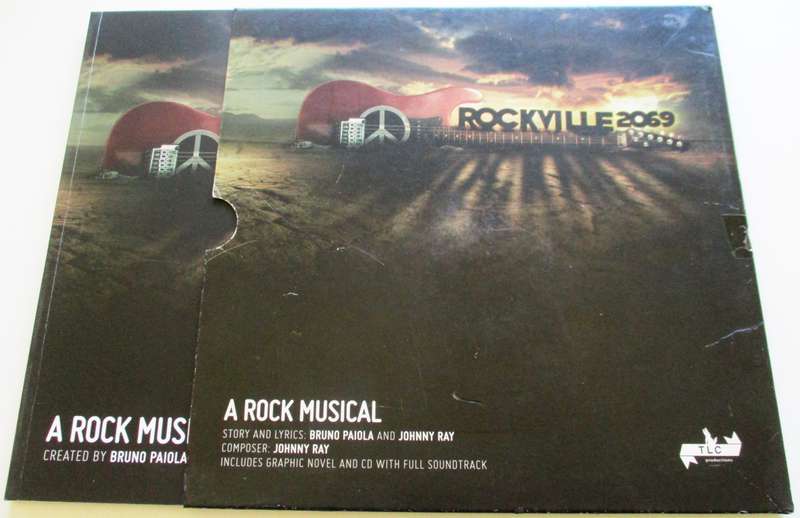 ROCKYVILLE 2069 A Rock Musical CD+BOOK [USED RECORD SHELF]