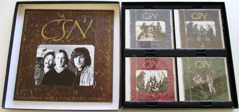 CROSBY STILLS & NASH CSN 4xCD BOX SET [USED RECORD SHELF]