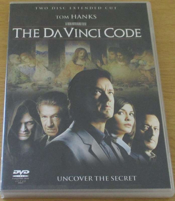 THE DA VINCI CODE DVD Tom Hanks [BBOX 4]