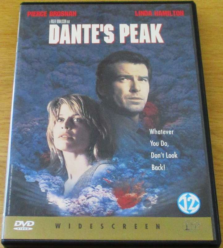 DANTE'S PEAK DVD Pierce Brosnan Linda Hamilton [BBOX 4]