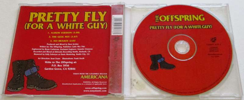 THE OFFSPRING Pretty Fly for a White Guy CD Single  [CD SINGLE BOX]