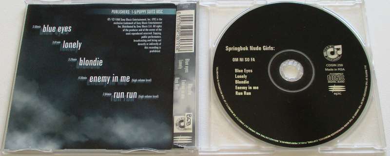 SPRINGBOK NUDE GIRLS Omni Sofa CD Single  [CD SINGLE BOX]