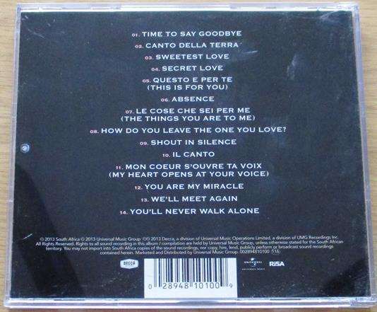 KATHERINE JENKINS l'Amour CD [Gx18]