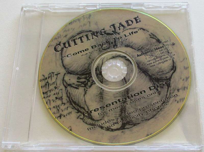 CUTTING JADE Come Back to Life Presentation Disc CD  [CD SINGLE BOX]
