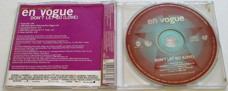 EN VOGUE Don't Let Go (Love) CD Single [CD SINGLE BOX]