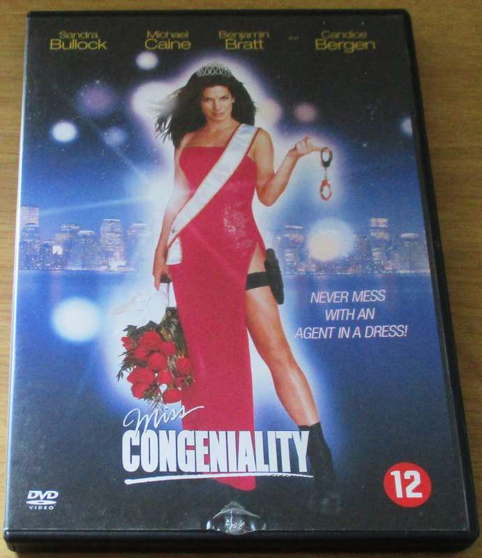 MISS CONGENIALITY DVD Sandra Bullock  [BBOX 4]