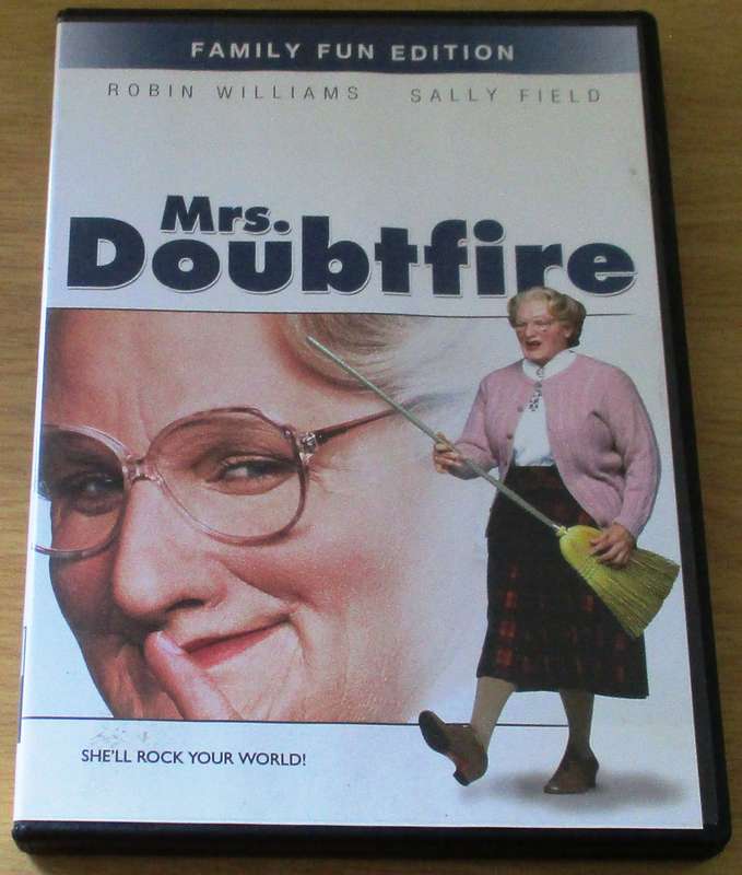 MRS DOUBTFIRE DVD Robin Williams  [BBOX 4]