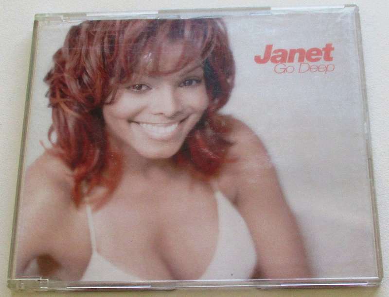 JANET JACKSON Go Deep CD Single [CD SINGLE BOX]