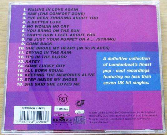 LONDONBEAT The Very Best of CD [Gx25]