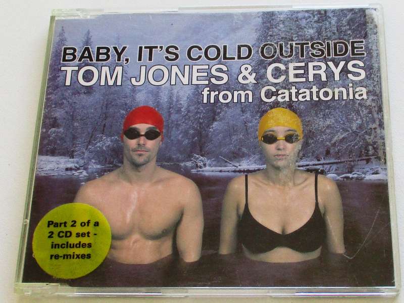 TOM JONES & CERYS from Catatonia Baby, It's Cold Outside CD Single [CD SINGLE BOX]