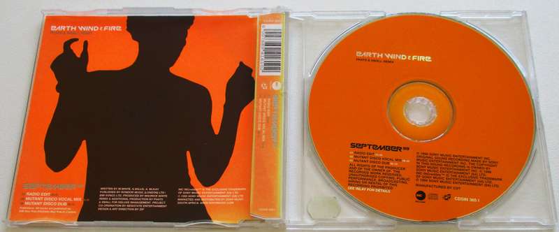 EARTH WIND & FIRE September 99 CD Single [CD SINGLE BOX]