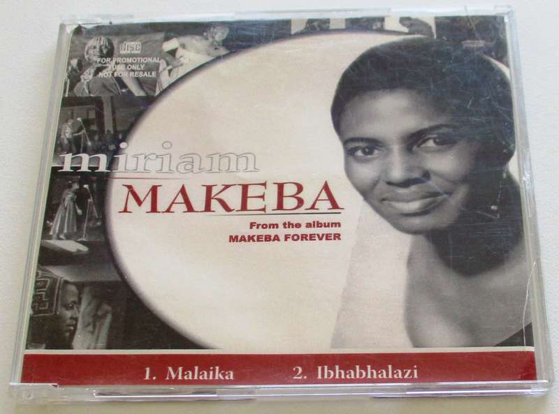 MIRIAM MAKEBA Malaika / Ibhabhalazi PROMO CD Single [CD SINGLE BOX]