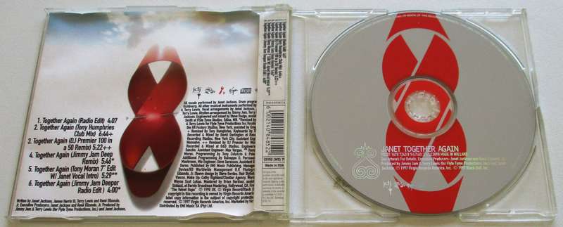 JANET JACKSON Together Again CD Single [CD SINGLE BOX]