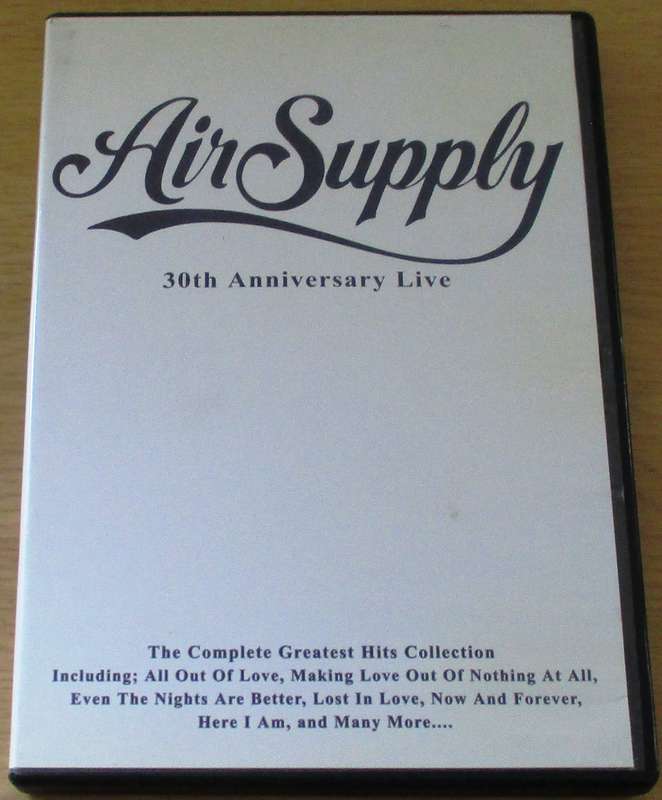 AIR SUPPLY 30th Anniversary Live DVD