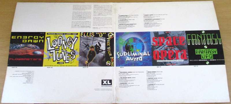 XL RECORDINGS THE FIRST CHAPTER 2x12" Maxi Single VINYL Record