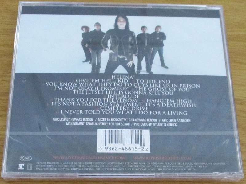 MY CHEMICAL ROMANCE Three Cheers for Sweet Revenge CD