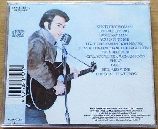 NEIL DIAMOND Classics The Early Years CD [Gx33]