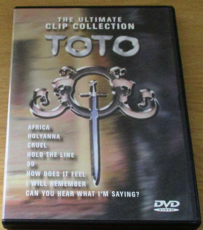 TOTO The Ultimate Clip Collection DVD