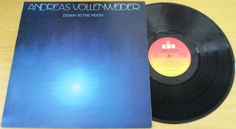 ANDREAS VOLLENWEIDER Down to the Moon LP VINYL Record