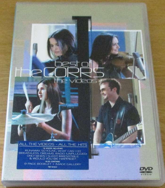 THE CORRS Best of The Videos DVD