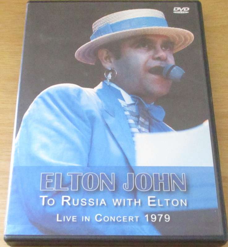 ELTON JOHN To Russia with Elton Live in Concert 1979 DVD