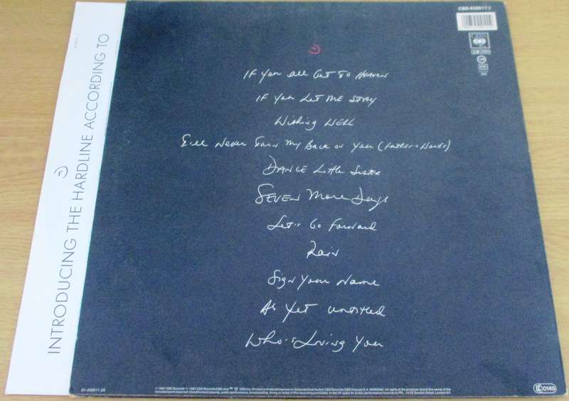 TERENCE TRENT D'ARBY Introducing the Hardline According to LP VINYL Record