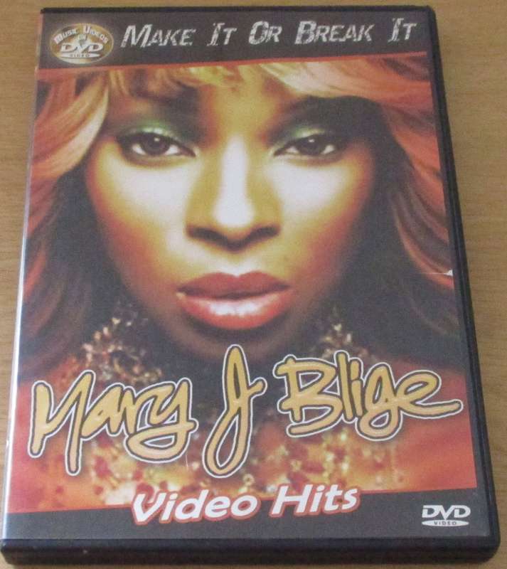 MARY J BLIGE Make it or Break It Video Hits DVD