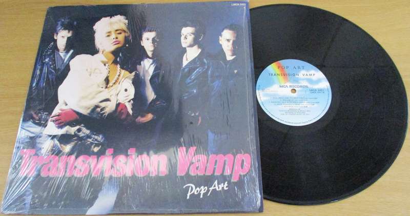 TRANSVISION VAMP Pop Art LP VINYL Record