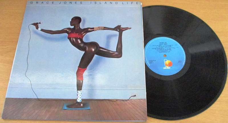 GRACE JONES Island Life LP VINYL Record