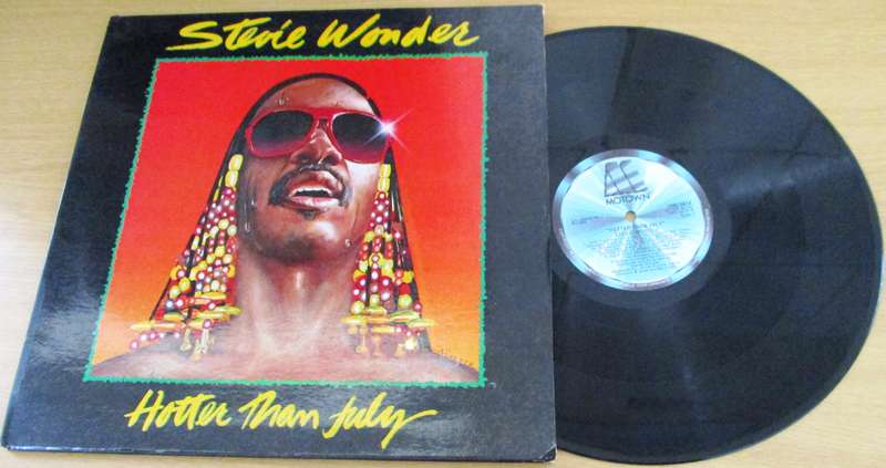 STEVIE WONDER Hotter Than July LP VINYL Record