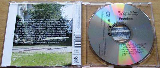 ROBERT MILES Freedom CD [Gx33]