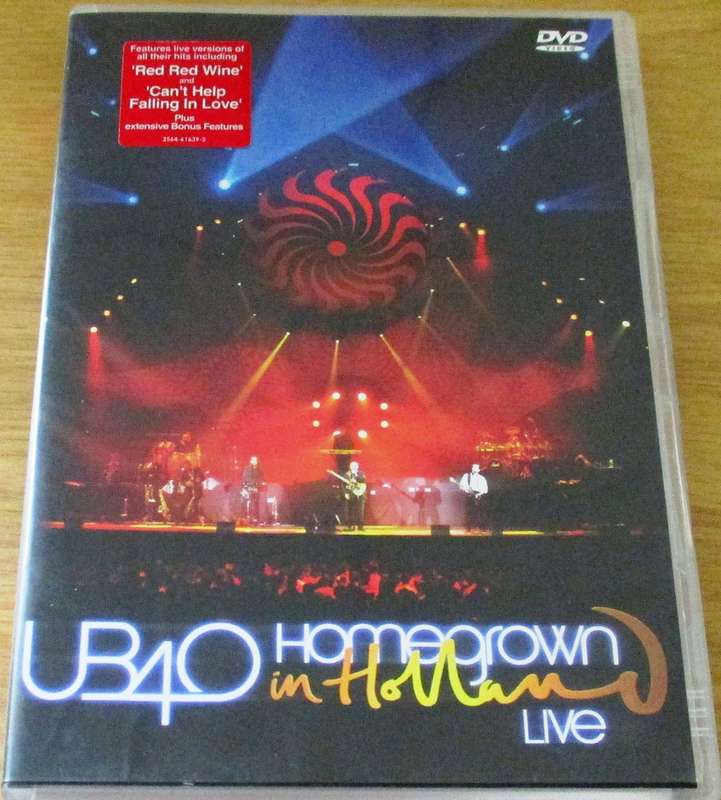 UB40 Homegrown in Holland Live DVD *CLEARANCE*