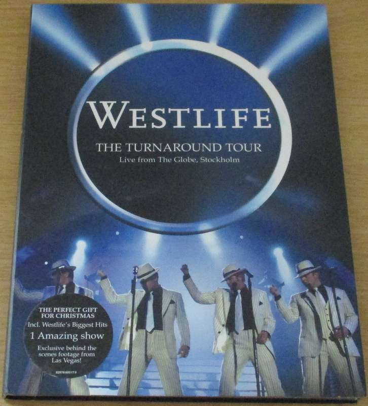 WESTLIFE The Turnaround Tour Live from Stockholm DVD *CLEARANCE*