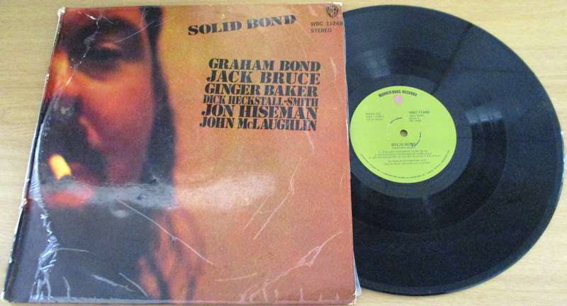 SOLID BOND Graham Bond Jack Bruce Ginger Baker John McLaughlin Jon Hiseman LP VINYL Record