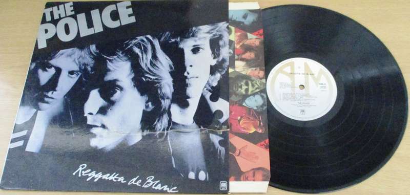 THE POLICE Regatta de Blanc LP VINYL Record