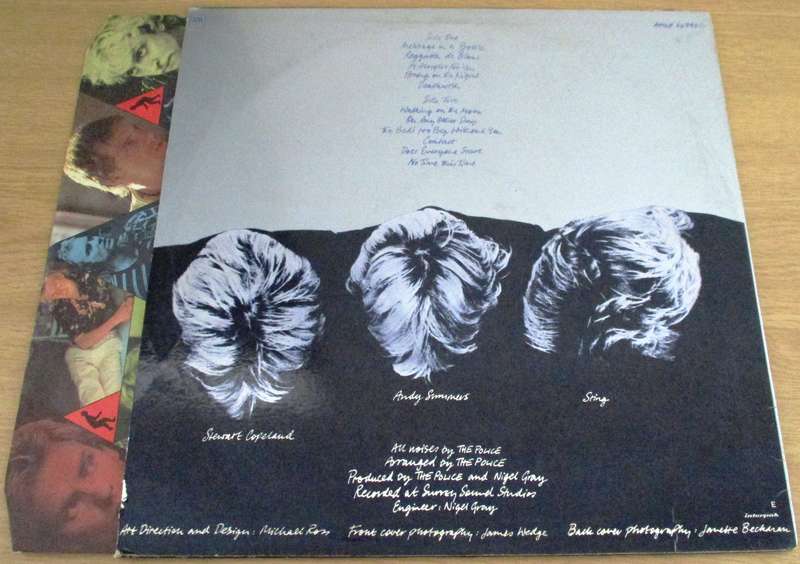 THE POLICE Regatta de Blanc LP VINYL Record