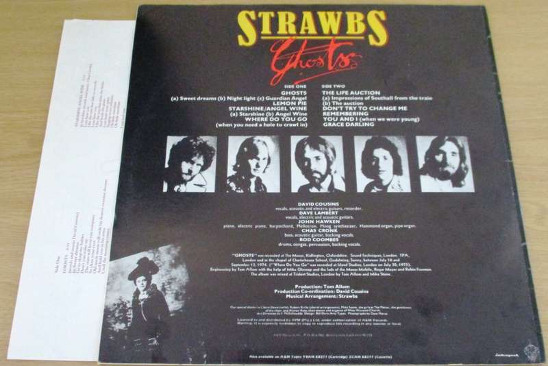 STRAWBS Ghosts LP VINYL Record