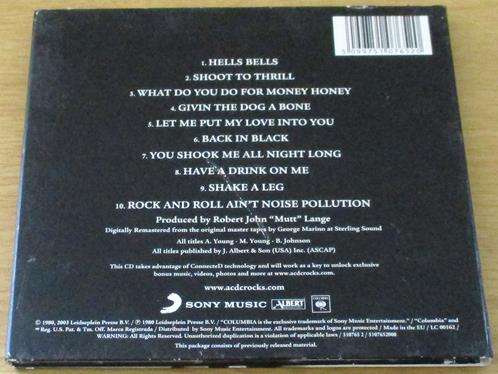 AC/DC Back in Black Digipak CD