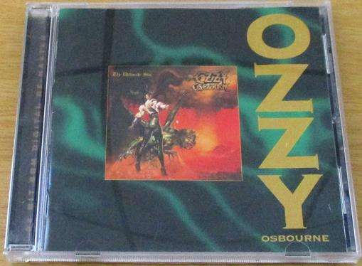OZZY OSBOURNE The Ultimate Sin Remastered CD