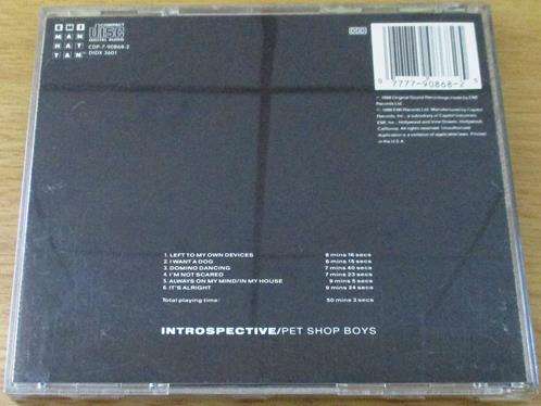 PET SHOP BOYS Introspective CD