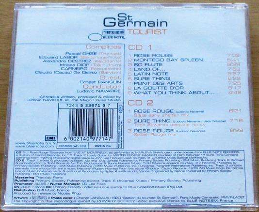 ST GERMAIN Tourist 2xCD [Gx33]