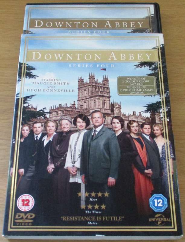 DOWNTOWN ABBEY Series 4 DVD [Box Set Shelf]