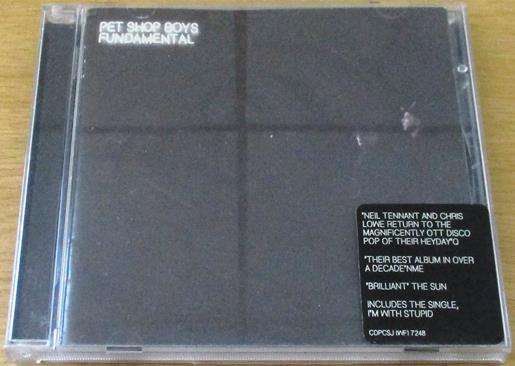 PET SHOP BOYS Fundamental CD