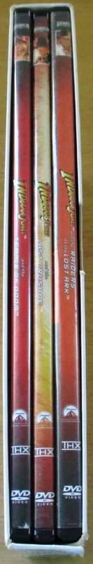 INDIANA JONES The Adventure Collection 3xDVD [Box Set Shelf]