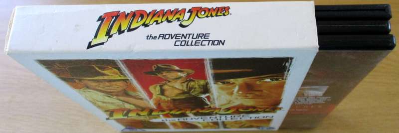 INDIANA JONES The Adventure Collection 3xDVD [Box Set Shelf]