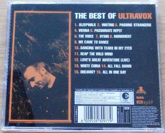 ULTRAVOX The Best of CD [Gx33]