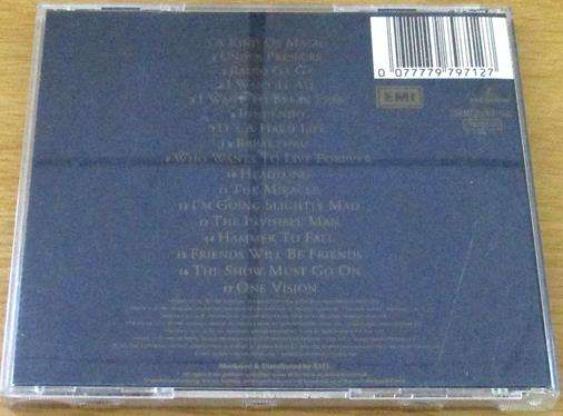 QUEEN Greatest Hits II IMPORT CD