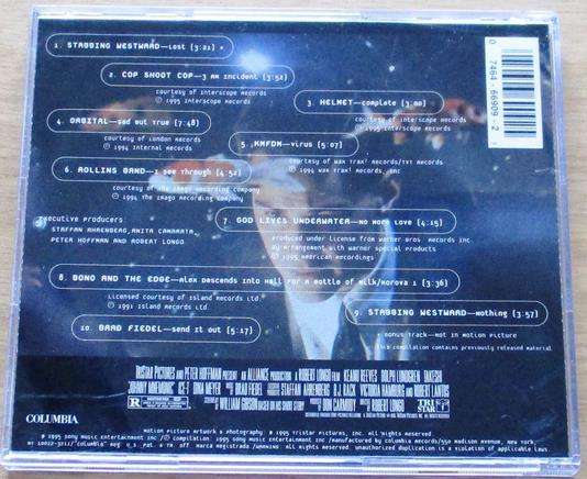 JOHNNY MNEMONIC O.S.T. CD [Vx7]