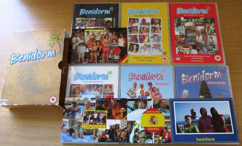 BENIDORM Series 1 - 4 and Specials DVD BOX SET [Box Set Shelf]